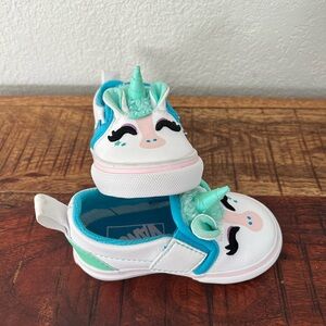 Vans Unicorn Kids Sneakers - White and Blue